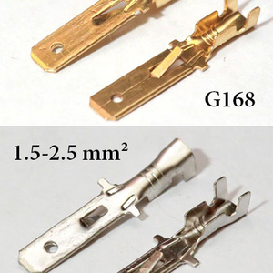 G168 DJ611-4.8A И G169 DJ612-4.8B . КОНТАКТ ШТЫРЕВОЙ 4,8 MM² С ФИКСИРУЮЩИМ УСИКОМ G168 DJ611-4.8A И G169 DJ612-4.8B . КОНТАКТ ШТЫРЕВОЙ 4,8 MM² С ФИКСИРУЮЩИМ УСИКОМ