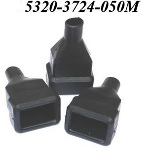 РТИ-50М.Чехол 5320-3724050М на 2-х клеммную гнездовую колодку 6,3 мм