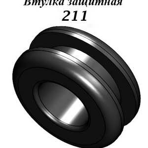 РТИ-211. Втулка под отверстие 11,5 мм и толщину 2,8 мм