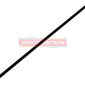 Термоусадка черная 1.0/0.5 мм 1м Термоусадка черная 1.0/0.5 мм 1м