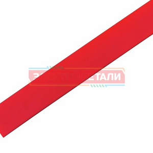 Термоусадка красная 19,0мм/9,5мм 1м